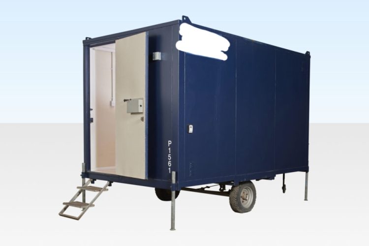 12Ft x 7Ft 6in Steel Mobile Anti-Vandal Office Cabin - Image 2