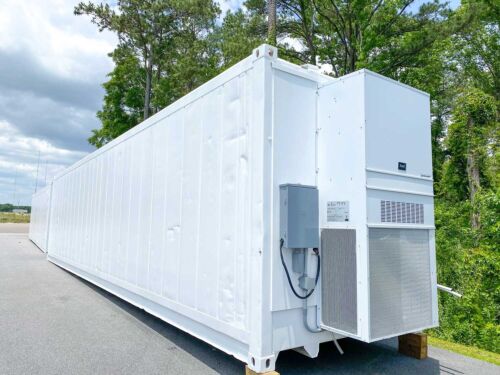 40 Ft High Cube Insulated Shipping Container With 5 Ton Bard Hvac Unit - Image 2