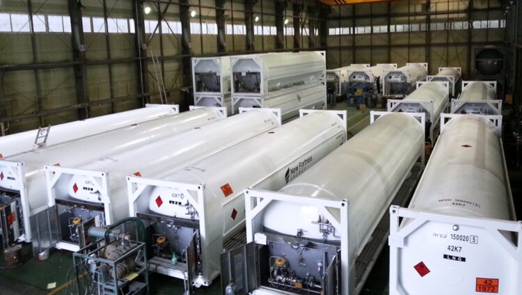T75 40ft Cryogenic LNG ISO Tanks